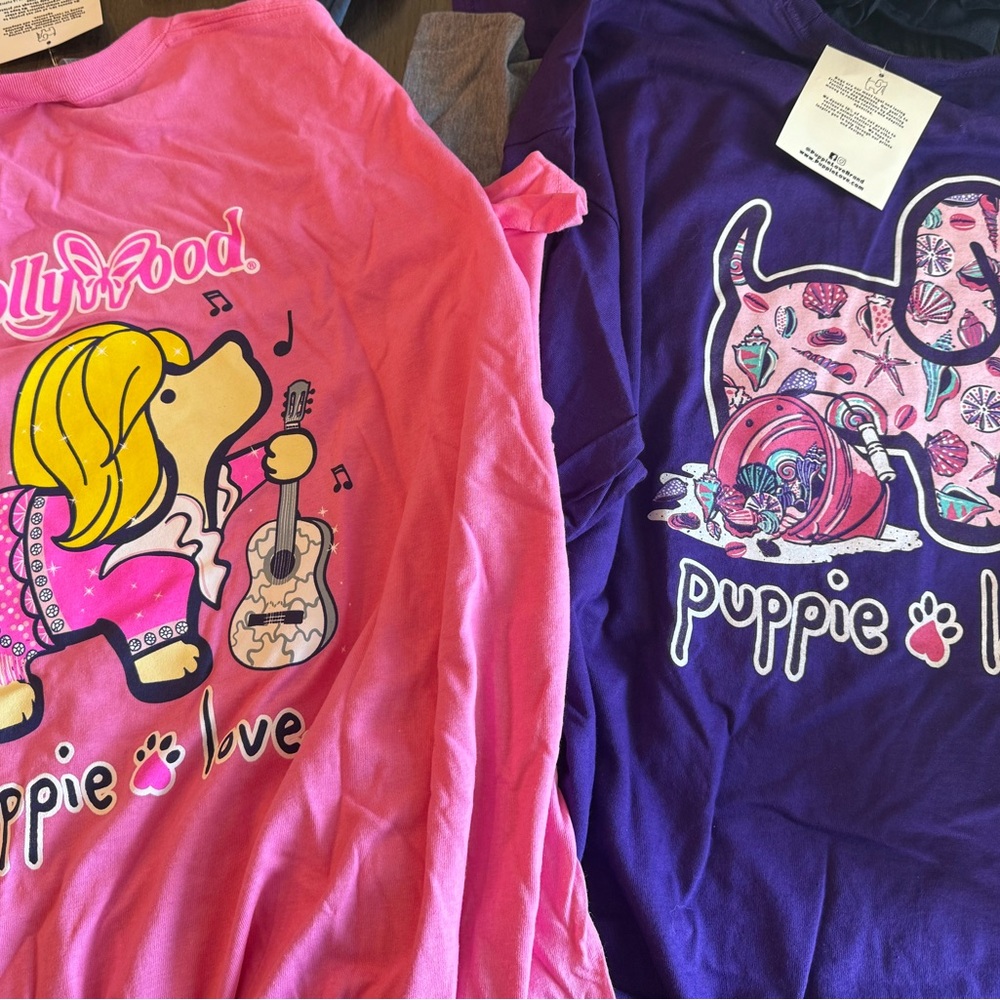 Puppie Love. Simply southern and others. 6 new with tags others barely worn